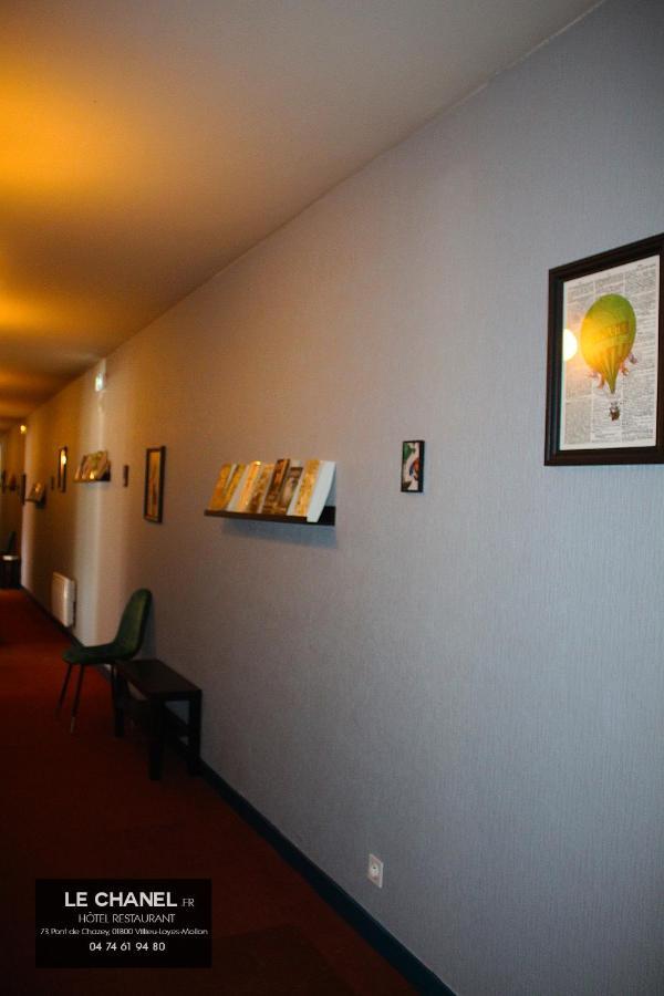 Hotel Restaurant Le Chanel Villieu Zewnętrze zdjęcie