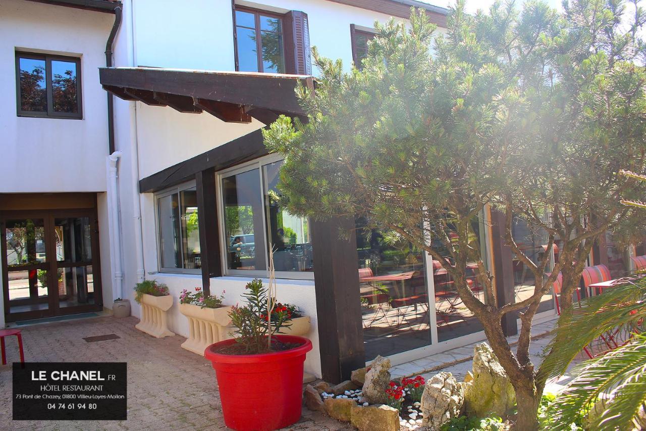 Hotel Restaurant Le Chanel Villieu Zewnętrze zdjęcie