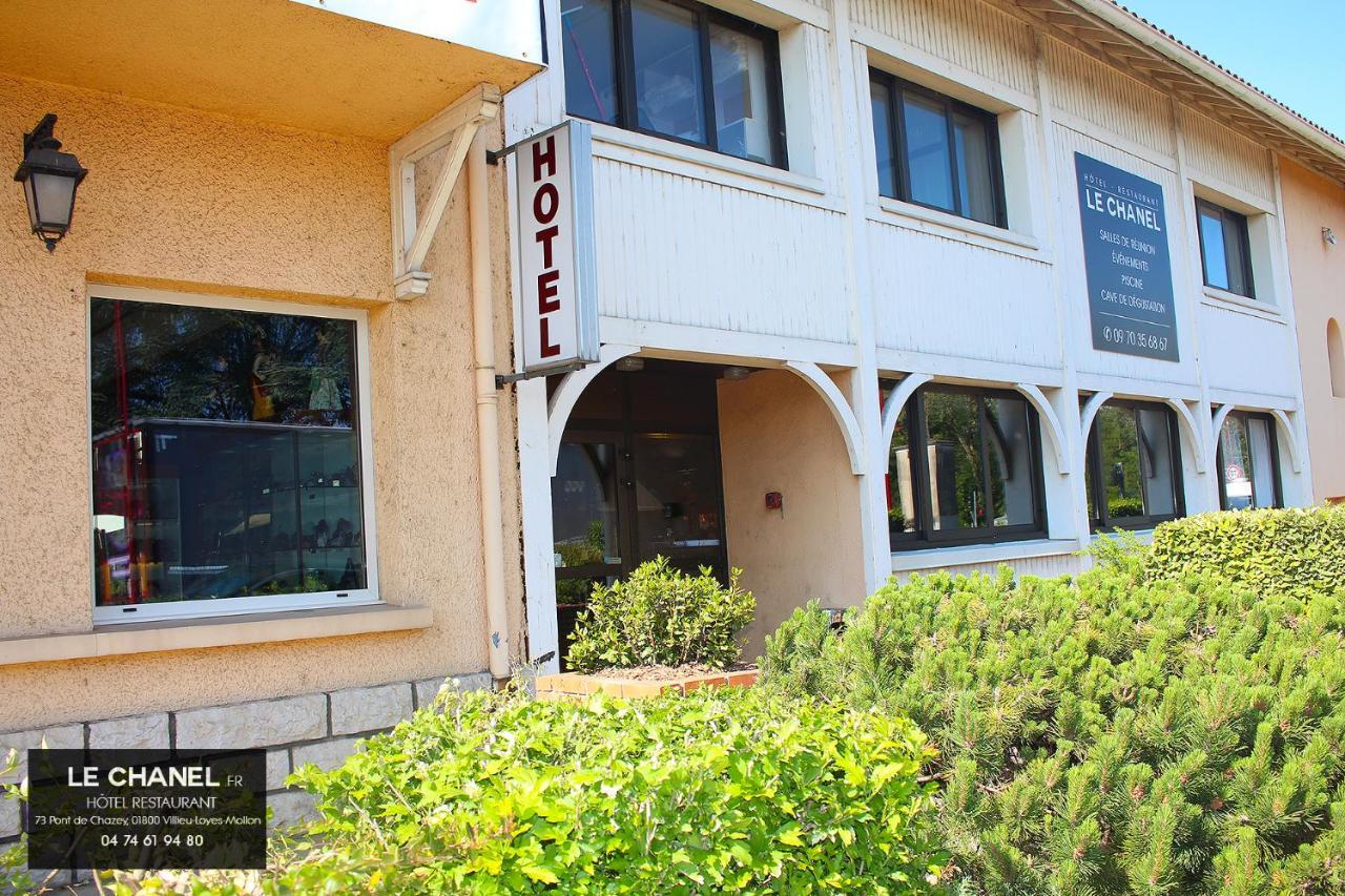 Hotel Restaurant Le Chanel Villieu Zewnętrze zdjęcie